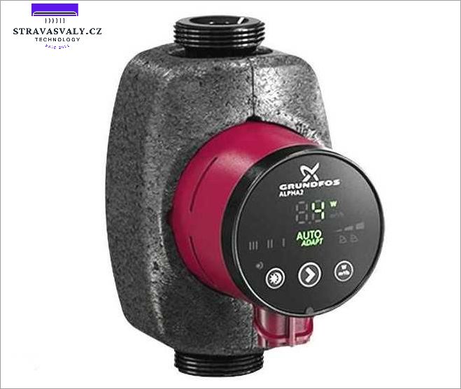 Grundfos alpha2 25 40 - výkonná čerpadla pro účinné vytápění