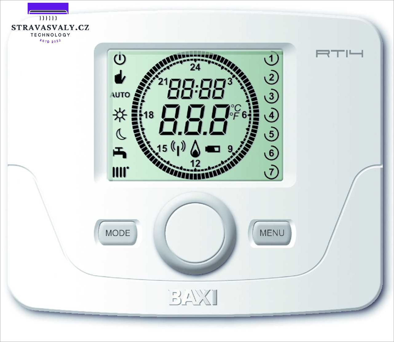 Termostat Baxi Duotec - úsporné řešení pro regulaci teploty