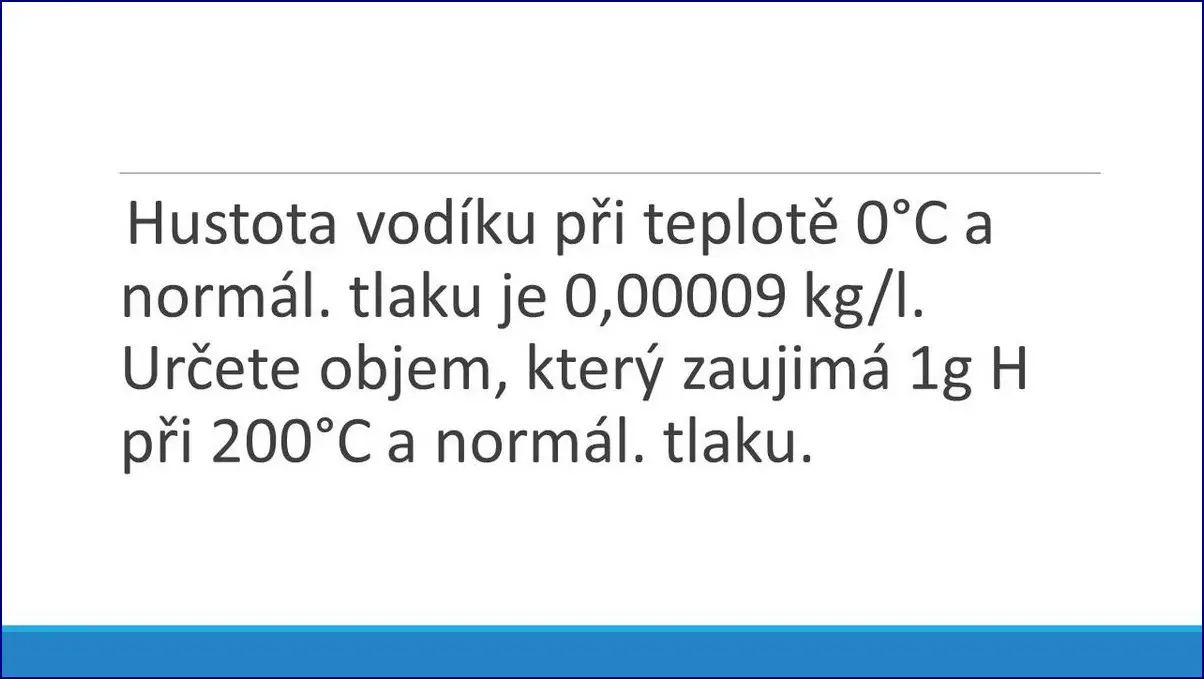 Hustota vodíku: 5 překvapivých faktů, které změní váš pohled na energii