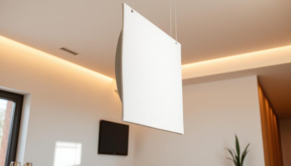 akustický panel v interiéru