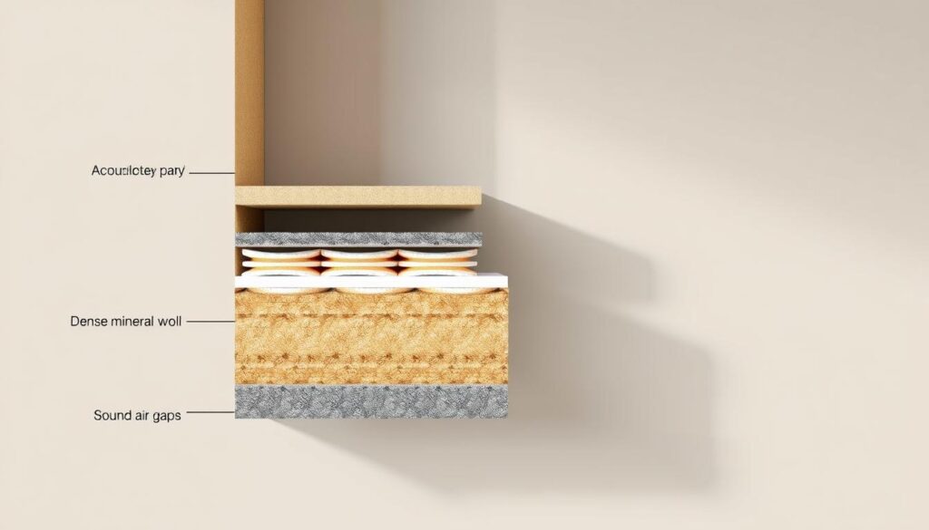 zvuková izolace stěn